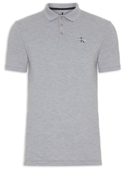 Polo Masculina Re Issue - Cinza