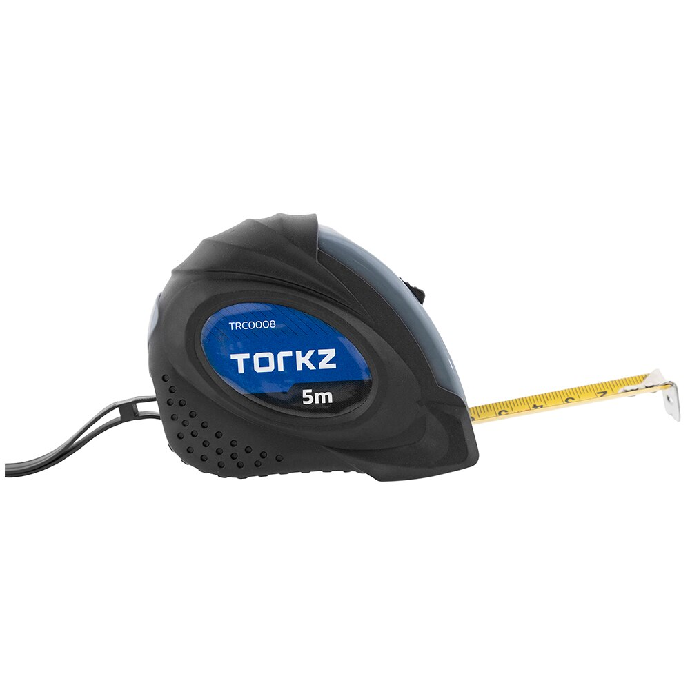 Trena Universal Torkz com Botão de Trava, 5 metros, TRC0008 Trena Universal Torkz com Botão de Trava, 5 metros, TRC0008