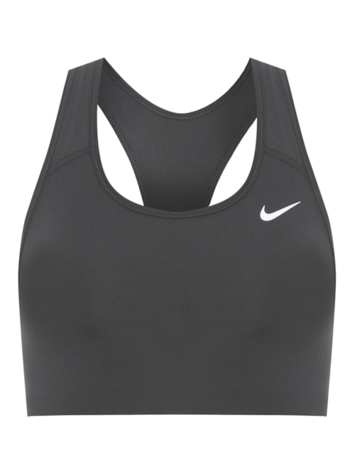 Top Curto Swoosh - Preto