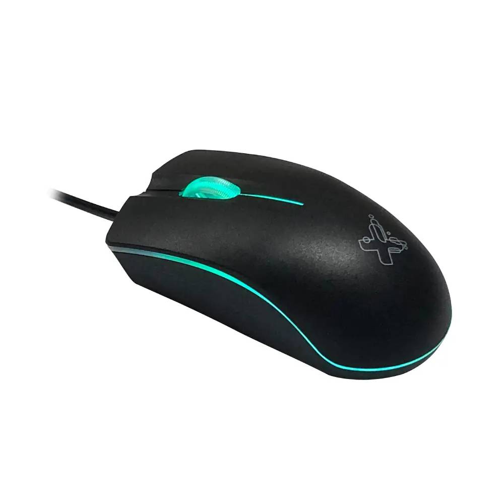 Mouse Maxprint Ergon 3 Botões C/Fio 1200DPI LED - Preto