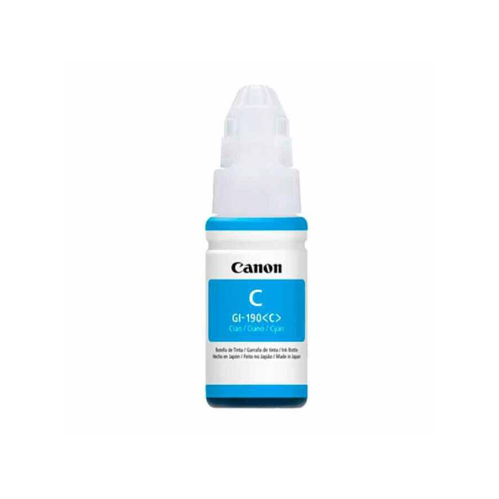 Refil de Tinta Canon GI-190 70ml - Ciano
