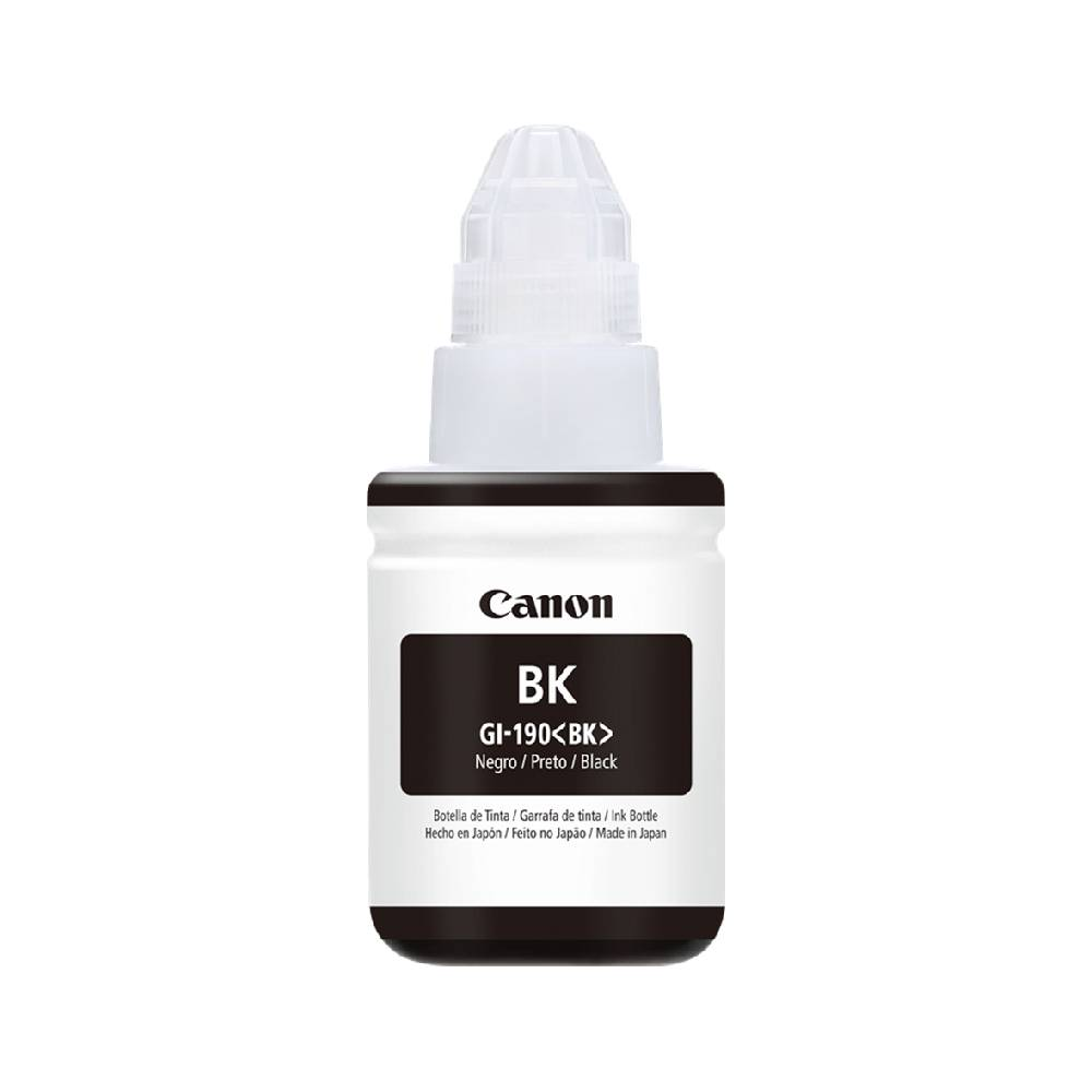 Refil de Tinta Canon GI-190 135ml - Preto