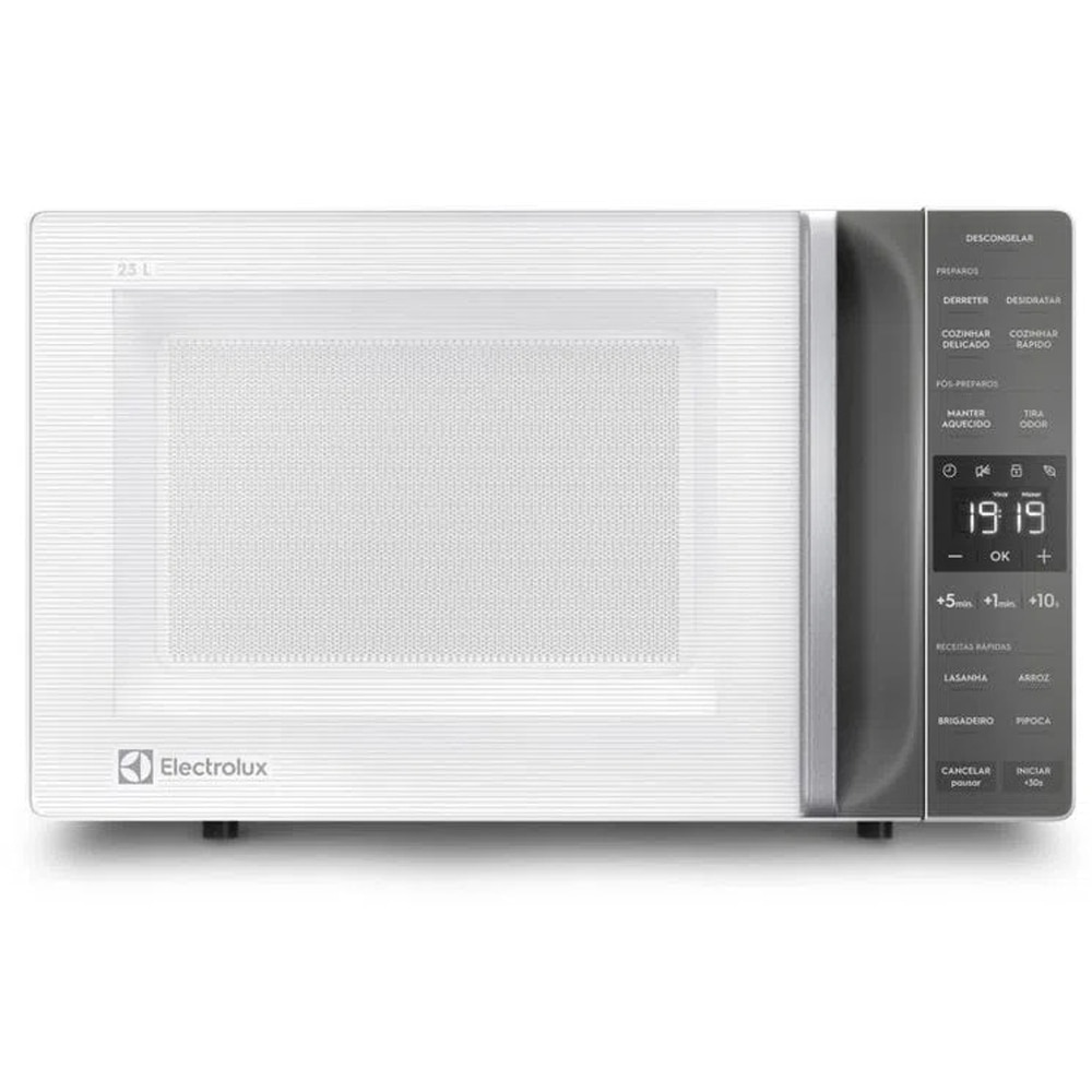 Micro-ondas Electrolux 23 Litros Efficient com Descongelamento Assistido ME23B Branco, 220 Volts Micro-ondas Electrolux 23 Litros Efficient com Descongelamento Assistido ME23B Branco, 220 Volts
