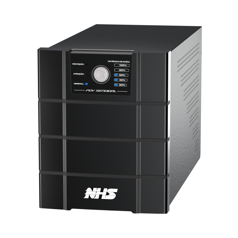 Nobreak NHS Premium PDV 800VA Ent Bivolt Sai 120V (220V) 1 x 45Ah 12V 8 Tomadas - 91.A1.008300