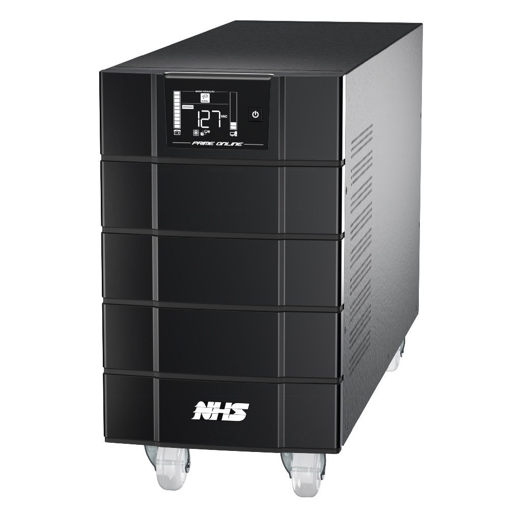 Nobreak NHS Prime On Line GIII 3000VA Ent. Bivolt Sai 120V 8x9Ah 12V 8 Tomadas - 92.A2.030400