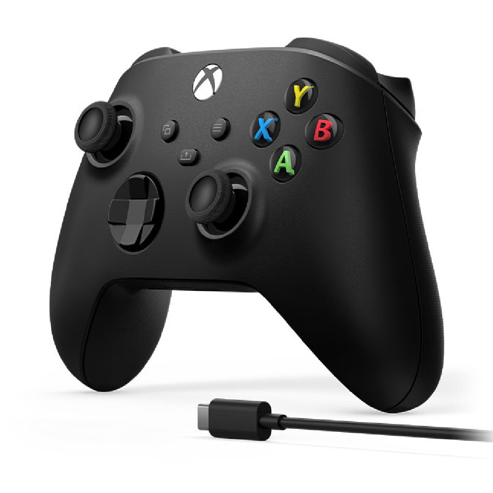 Controle Microsoft Xbox Sem Fio Preto