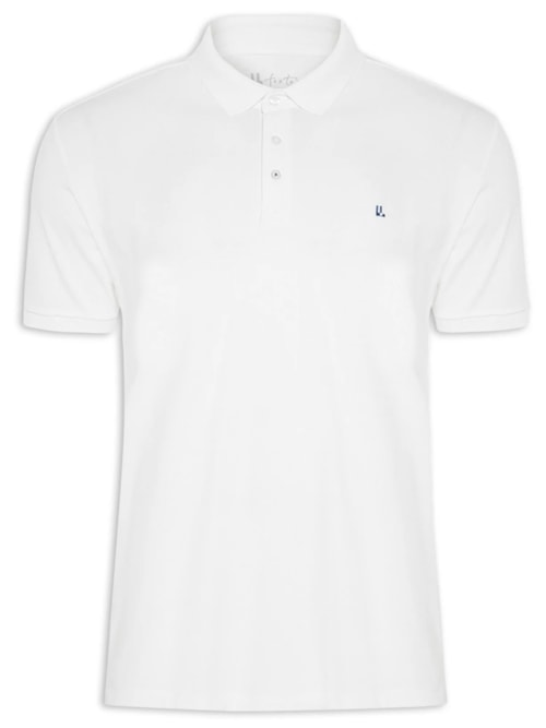 Polo Piquet Pima Continua - Branco Polo Piquet Pima Continua - Branco