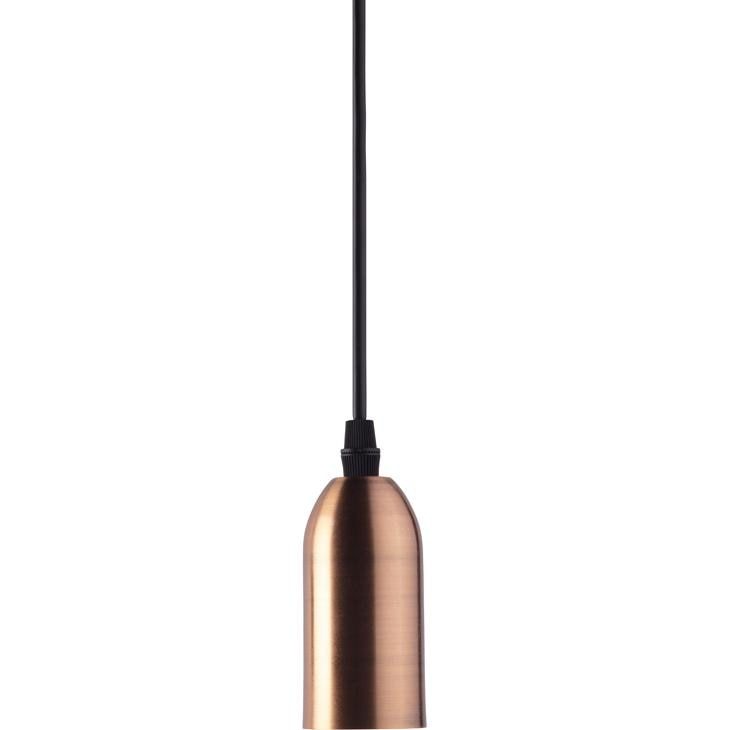 Luminária Pendente Taschibra Dot Vintage 40W, Cobre Luminária Pendente Taschibra Dot Vintage 40W, Cobre