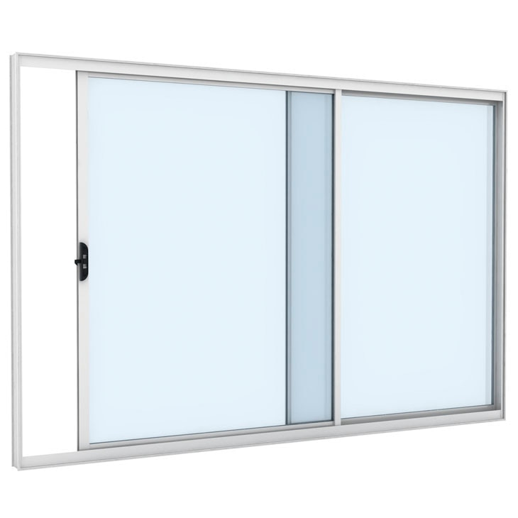 Janela de Correr Vitrô de Alumínio Ramassol Slim Modular 41130, Branco, 150 x 100 cm Janela de Correr Vitrô de Alumínio Ramassol Slim Modular 41130, Branco, 150 x 100 cm