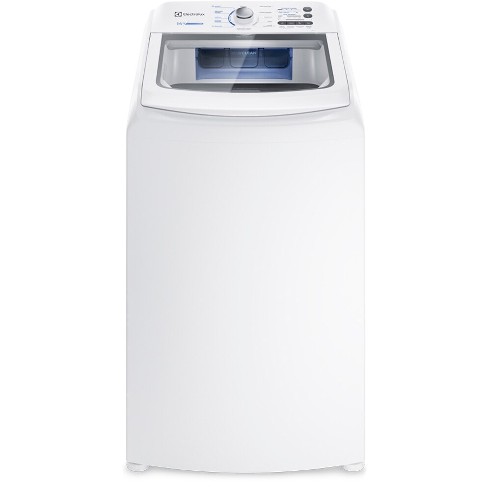 Máquina de Lavar Roupas Electrolux LED14 14 Kg Essential Care com Cesto Inox, Branco - 220 Volts