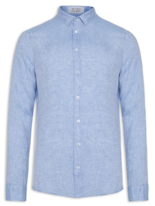 Camisa Masculina Lihr - Azul Camisa Masculina Lihr - Azul