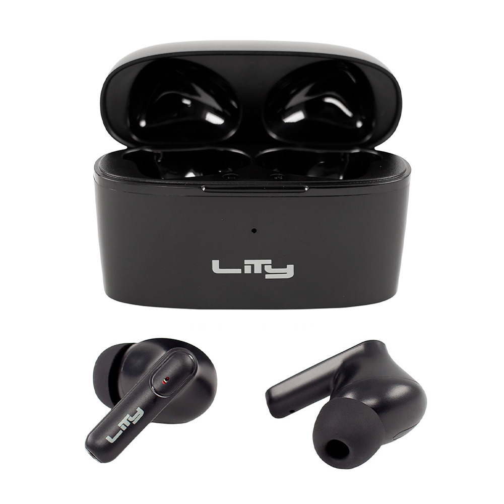 Fone TWS Lity T12P Bluetooth Intra-Auricular 48h Preto Fone TWS Lity T12P Bluetooth Intra-Auricular 48h Preto
