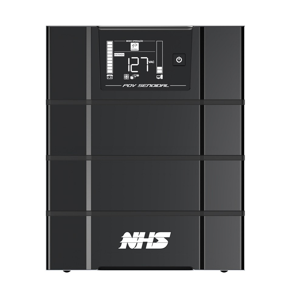 Nobreak NHS Premium PDV Senoidal GIII 1500VA Ent Bivolt Sai 220V (ou conf 120V) 4x7Ah 12V 8 Tomadas - 91.B1.015301