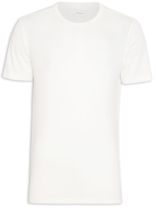 Camiseta Masculina Carambola Aquarela - Branco Camiseta Masculina Carambola Aquarela - Branco