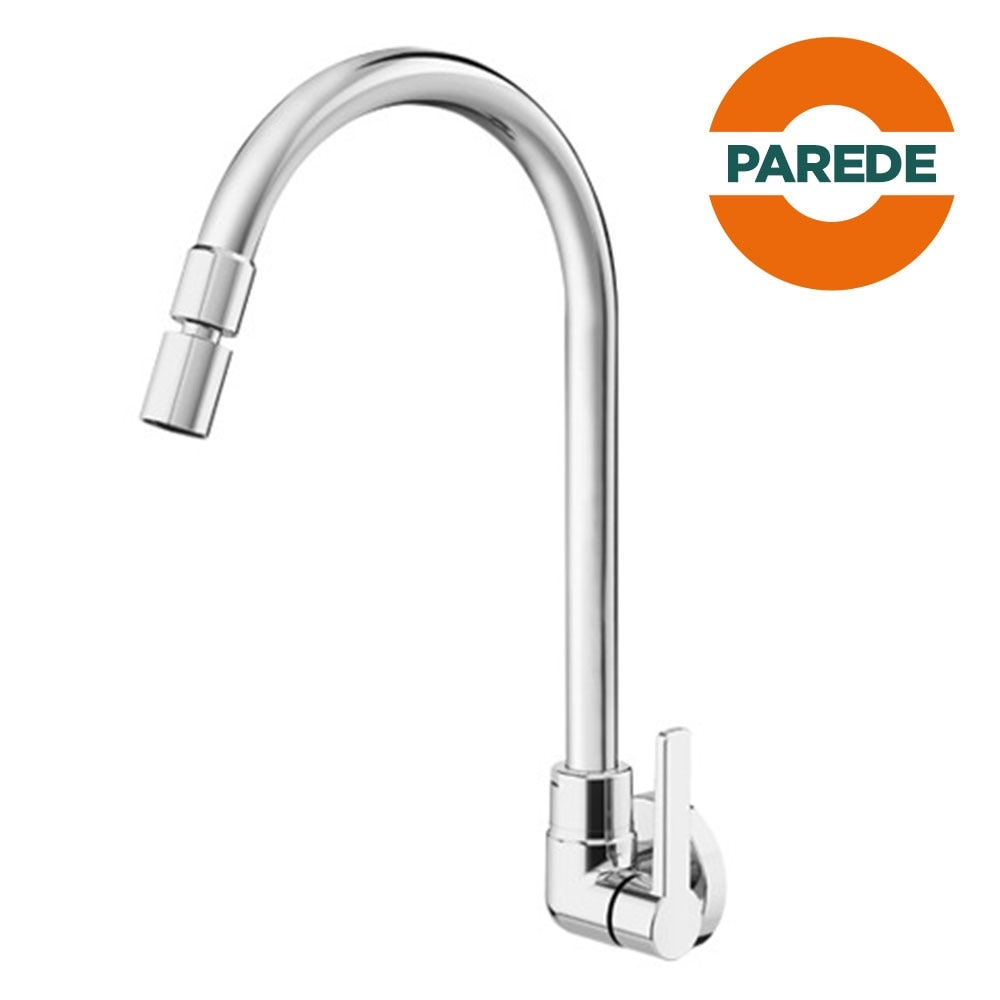 Torneira de Parede Docol Gali para Cozinha, com Bica Alta, Cromada Torneira de Parede Docol Gali para Cozinha, com Bica Alta, Cromada