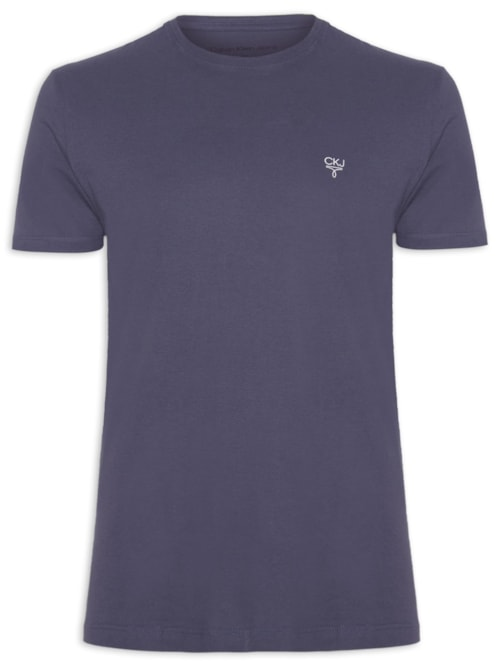 Camiseta Masculina Omega Peito - Azul Camiseta Masculina Omega Peito - Azul