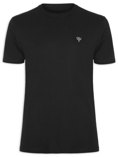 Camiseta Masculina Masc Omega Peito - Preto Camiseta Masculina Masc Omega Peito - Preto