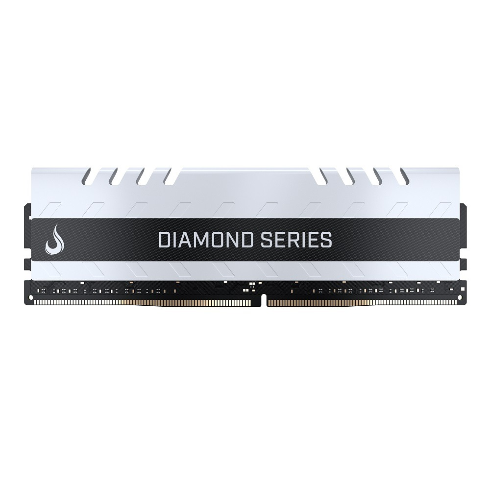 Memória Rise Mode Diamond Series 4GB DDR4 3200Mhz Branco - RM-D4-4G-3200DW
