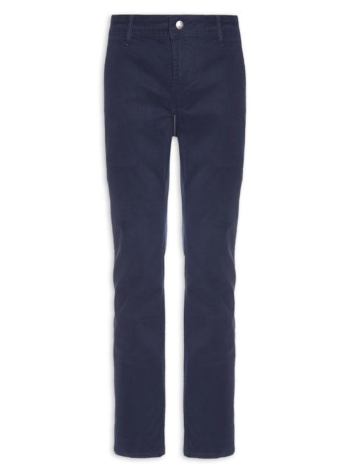 Calça Masculina Color Five Pockets Skinny - Azul