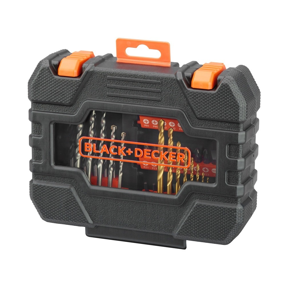 Jogo de Bits e Brocas Black Decker A7232-XJ, 50 Peças Jogo de Bits e Brocas Black Decker A7232-XJ, 50 Peças