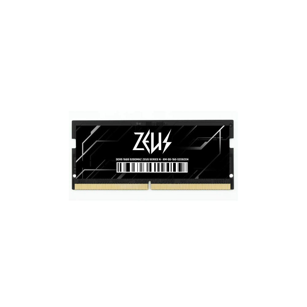 Memória Notebook Rise Mode Zeus Series 16GB DDR5 5200MHz - RM-D5-16G-5200ZEN