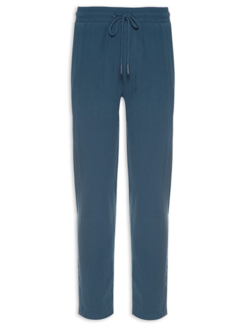 Calça Masculina Lisa - Azul