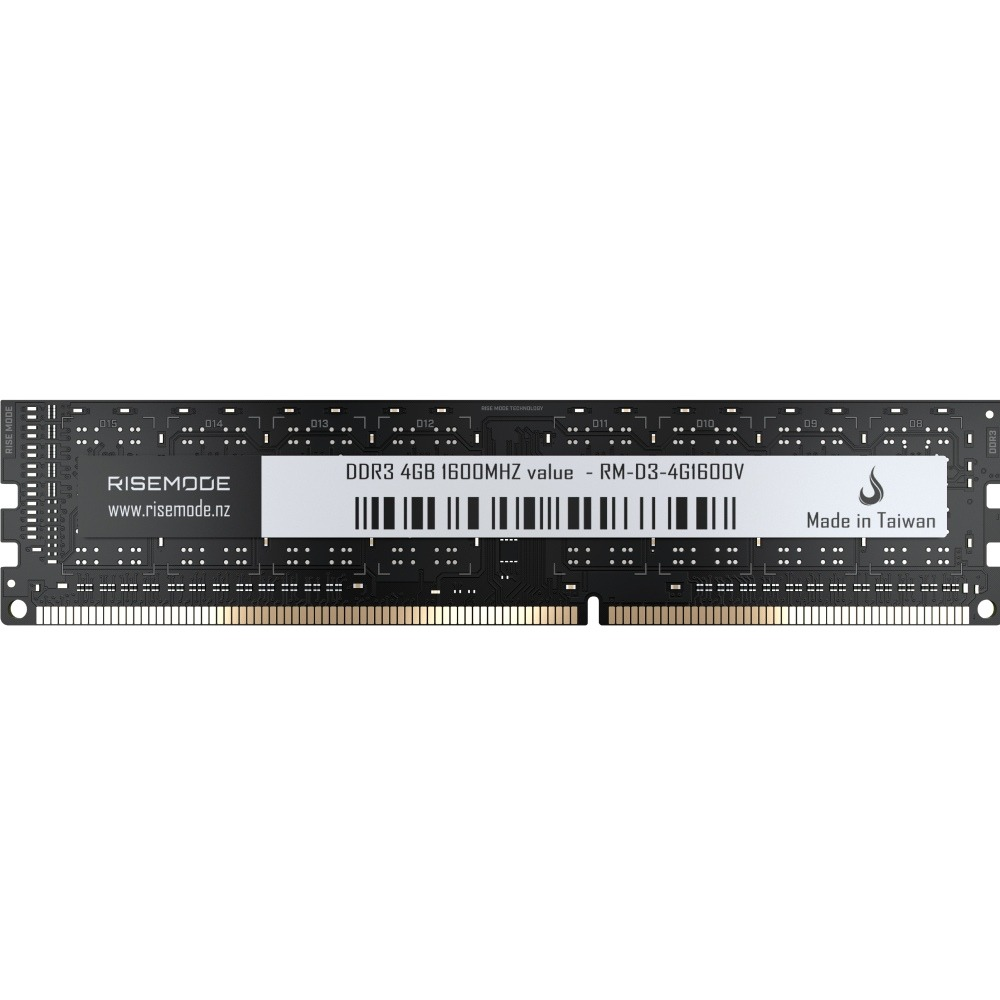 Memória Rise Mode Value 4GB DDR3 1600Mhz - RM-D3-4G1600V