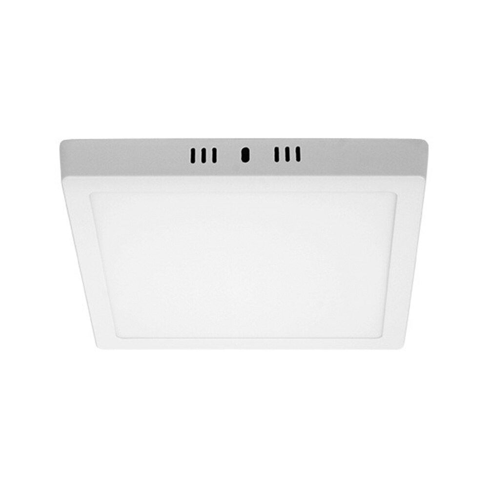 Painel Plafon LED de Sobrepor 22 cm Taschibra Quadrado Lux 18W, Branco 4000K