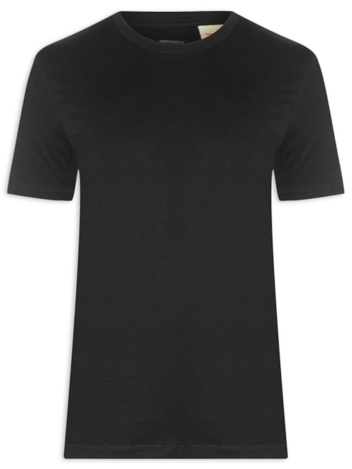 Camiseta Masculina Slim Tab Tee - Preto Camiseta Masculina Slim Tab Tee - Preto