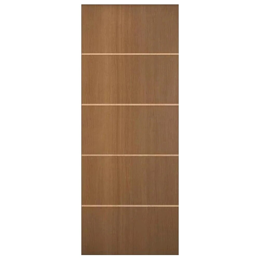Folha de Porta Interna Pinhal MDF Freijó Médio, 210 x 80 cm Folha de Porta Interna Pinhal MDF Freijó Médio, 210 x 80 cm