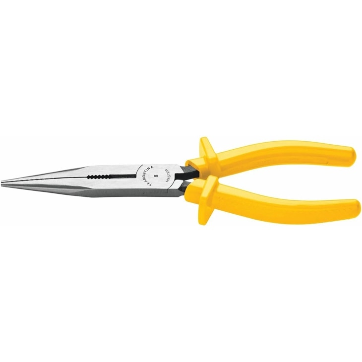 Alicate Bico Meia Cana Tramontina Longo 8" Isolado Tramontina Master - 41008/180 Alicate Bico Meia Cana Tramontina Longo 8" Isolado Tramontina Master - 41008/180