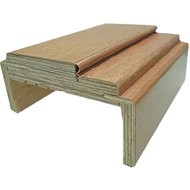 Jogo de Guarnição para Porta Pinhal, 3 Peças, MDF, Curupixa - 460 Jogo de Guarnição para Porta Pinhal, 3 Peças, MDF, Curupixa - 460