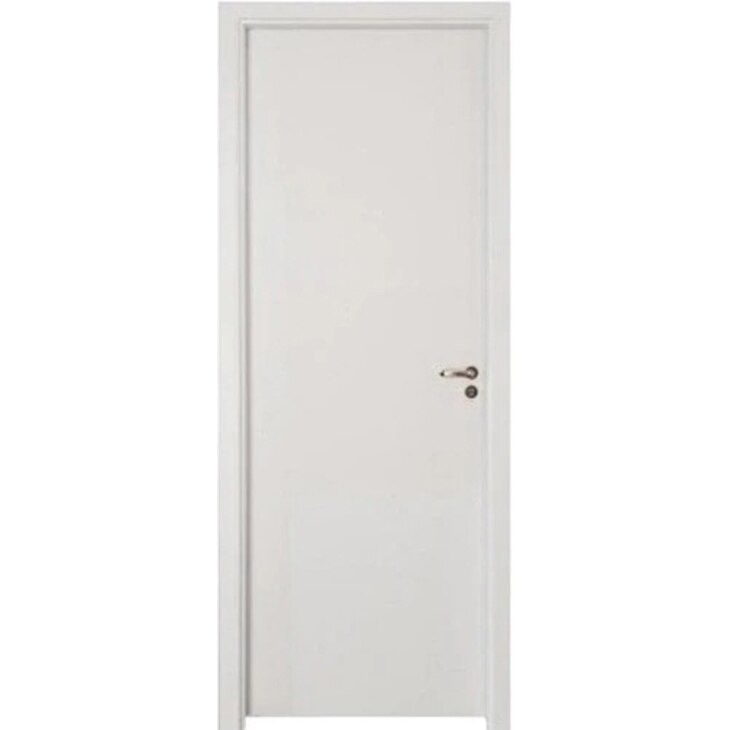 Kit Porta de MDF Pinhal M10/15 Interna, Abertura à Esquerda 213x65 cm, Branca