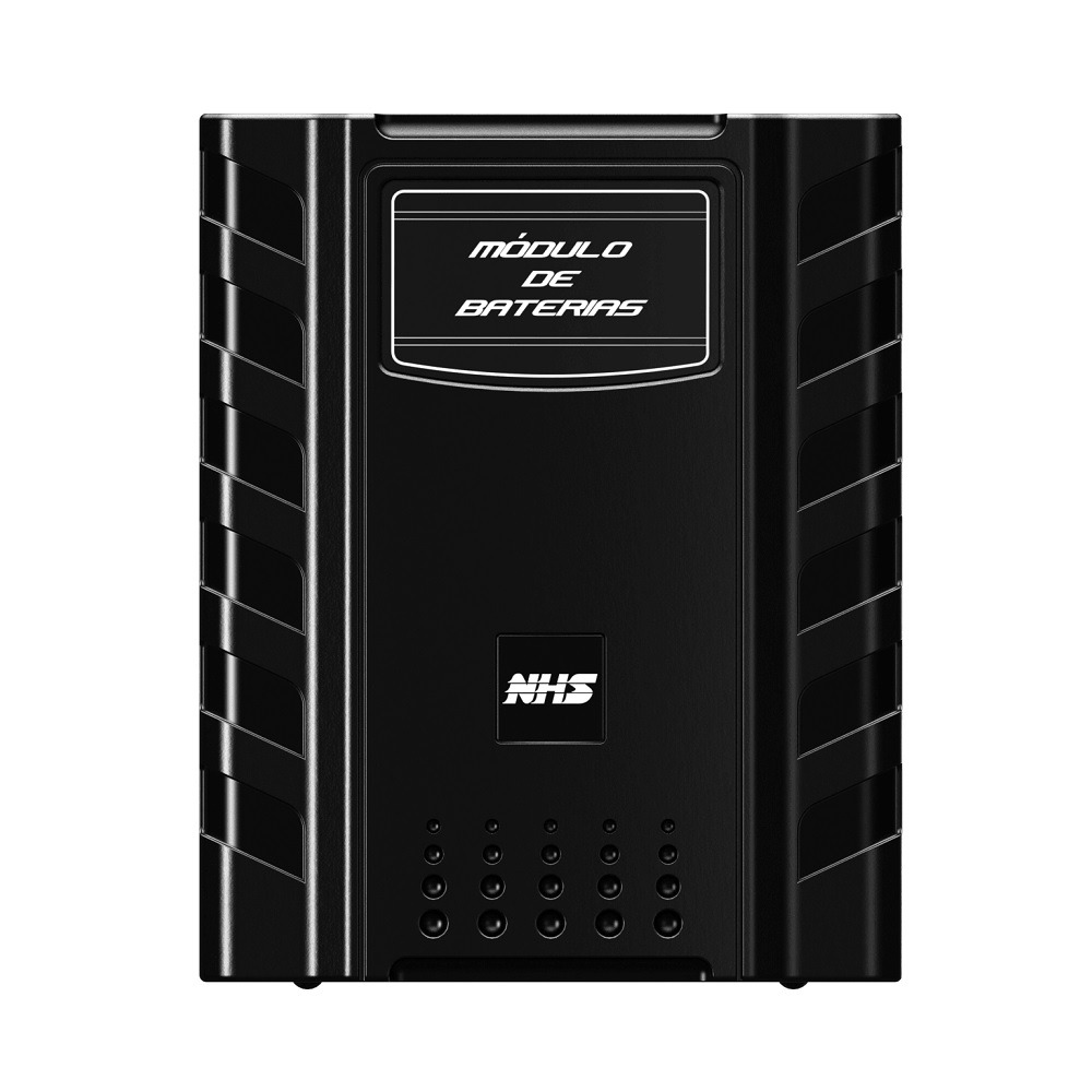 Módulo Expansão NHS P/ 3 Baterias Estacionárias 45Ah 36V - Preto