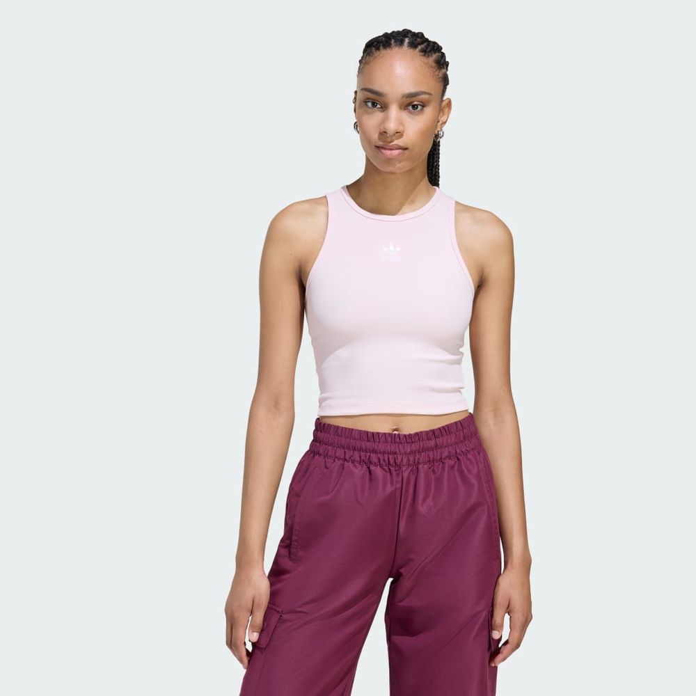 Regata Feminina Essentials Rib - Preto Regata Feminina Essentials Rib - Preto