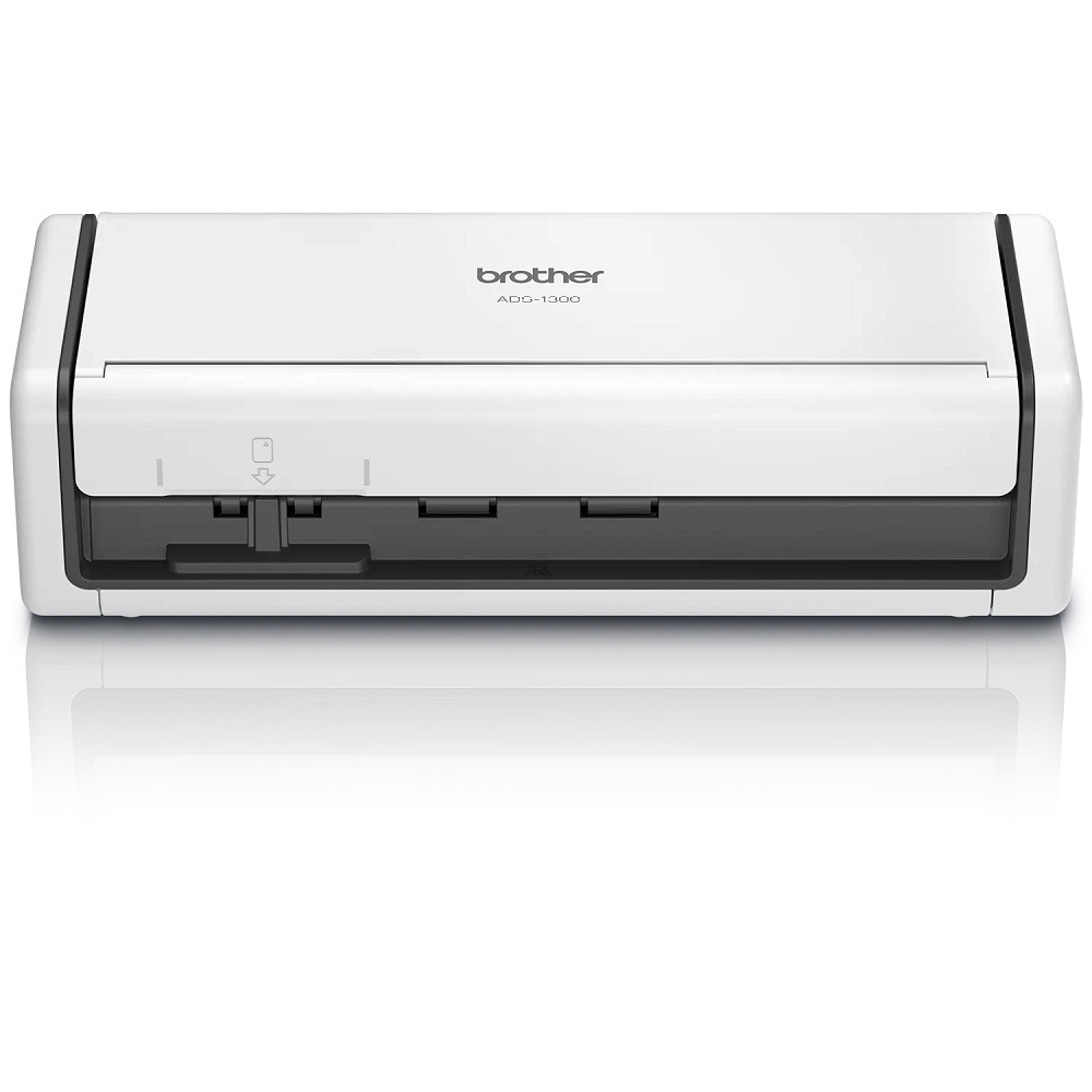 Scanner de Mesa Brother ADS-1300 Duplex Micro USB 3.0 Bivolt - Branco