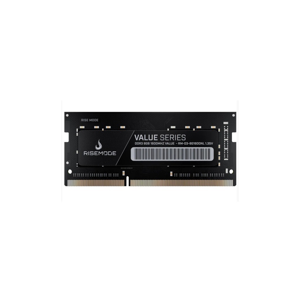 Memória Notebook Rise Mode Value Series 8GB DDR3L 1600MHz - RM-D3-8G1600NL