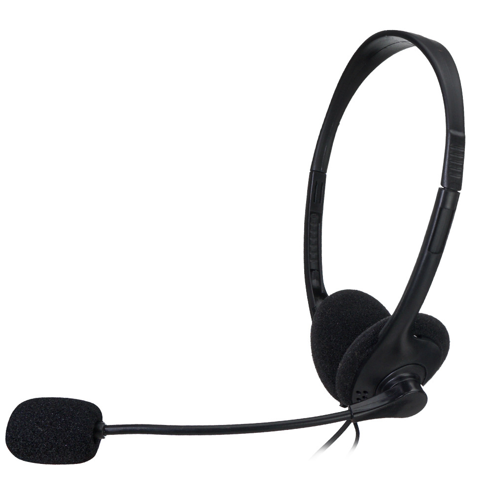Headset Keytime Standard P2 c/ Mic Preto