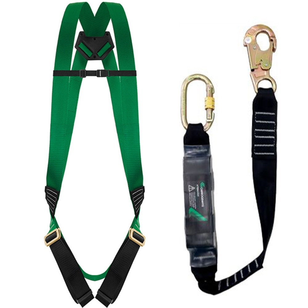 Conjunto Cinto Paraquedista Carbografite CG750P, com Talabarte Conjunto Cinto Paraquedista Carbografite CG750P, com Talabarte