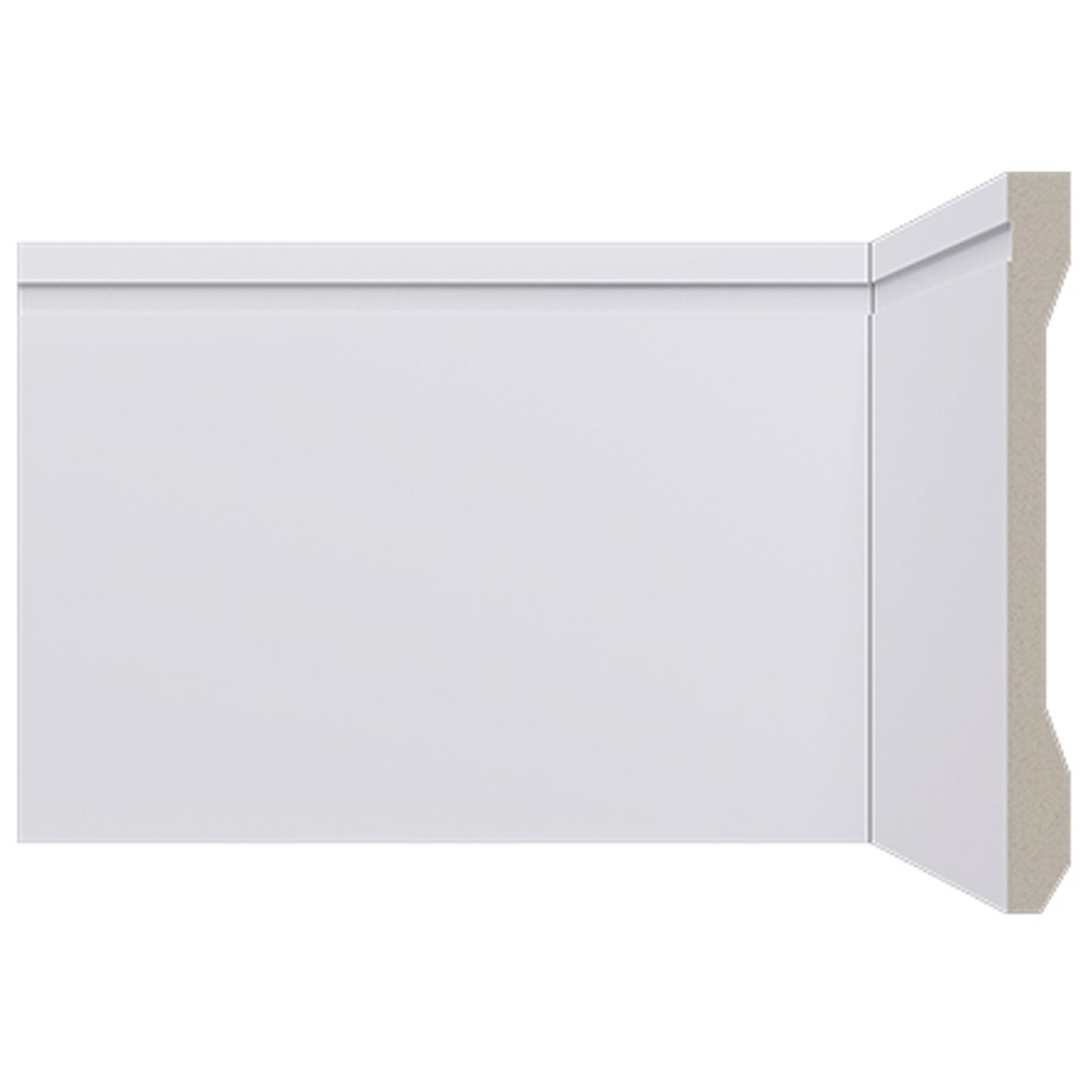 Rodapé de Poliestireno Santa Luzia 21664 Branco, 15 x 240 x 1,3 cm Rodapé de Poliestireno Santa Luzia 21664 Branco, 15 x 240 x 1,3 cm