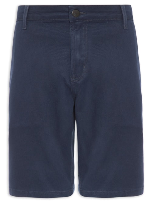 Bermuda Masculina Straight Panama - Azul