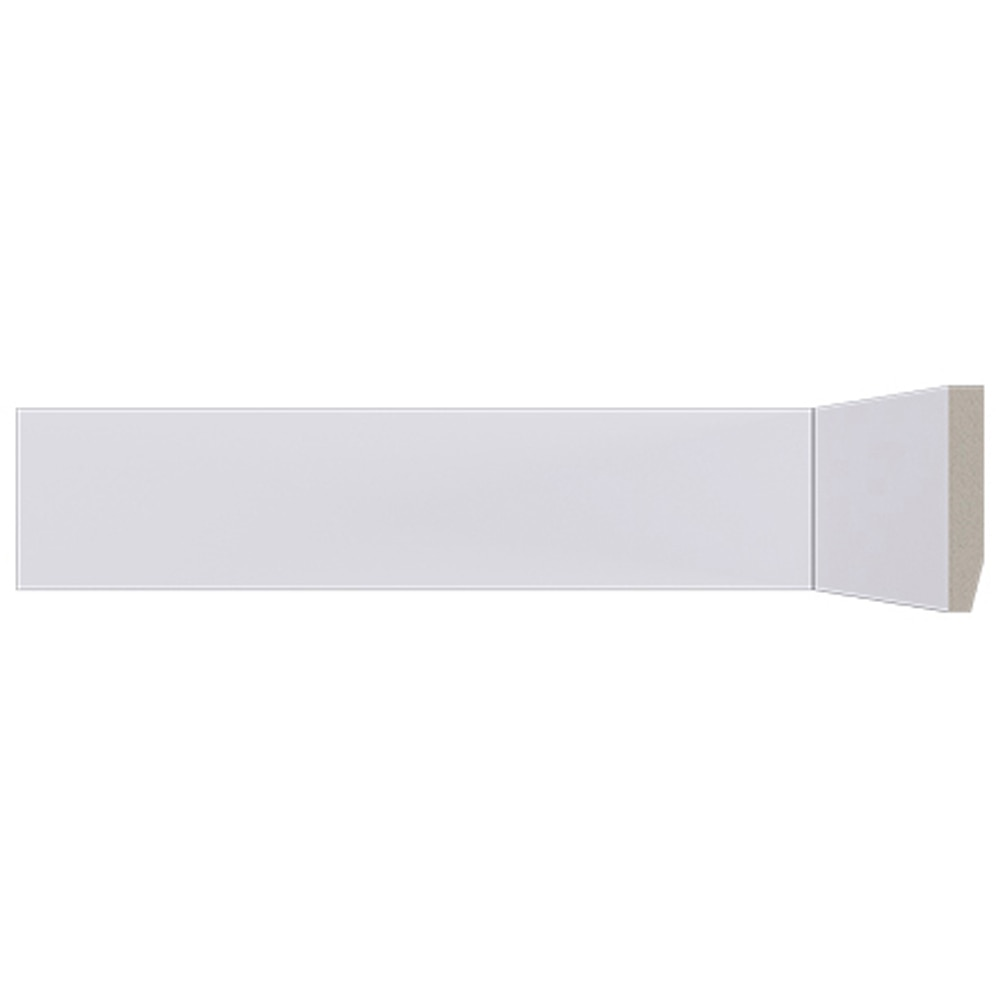 Rodapé de Poliestireno Santa Luzia 21653 Branco, 5 x 240 x 0,8 cm Rodapé de Poliestireno Santa Luzia 21653 Branco, 5 x 240 x 0,8 cm