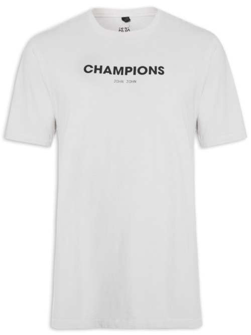 Camiseta Masculina Rx Champions Ticket - Cinza Camiseta Masculina Rx Champions Ticket - Cinza