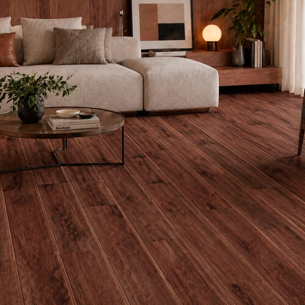 Piso Vinílico PVC Manta Colado Tarkett Decorflex Hazelnut Brown, 2 Metros