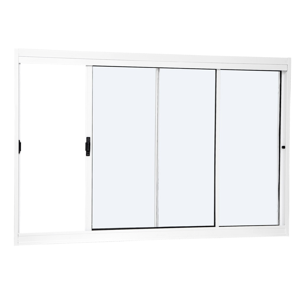 Janela de Correr Aço Vitrô Ramassol UnicSol 1016110 Branco, 120 x 100 cm Janela de Correr Aço Vitrô Ramassol UnicSol 1016110 Branco, 120 x 100 cm