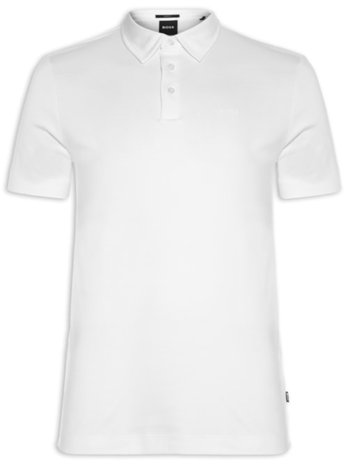 Polo Masculina Manga Curta Palosh 30 Regular fit - Branco Polo Masculina Manga Curta Palosh 30 Regular fit - Branco