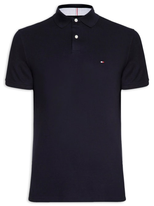 Polo Masculina 1985 Regular Fit - Azul