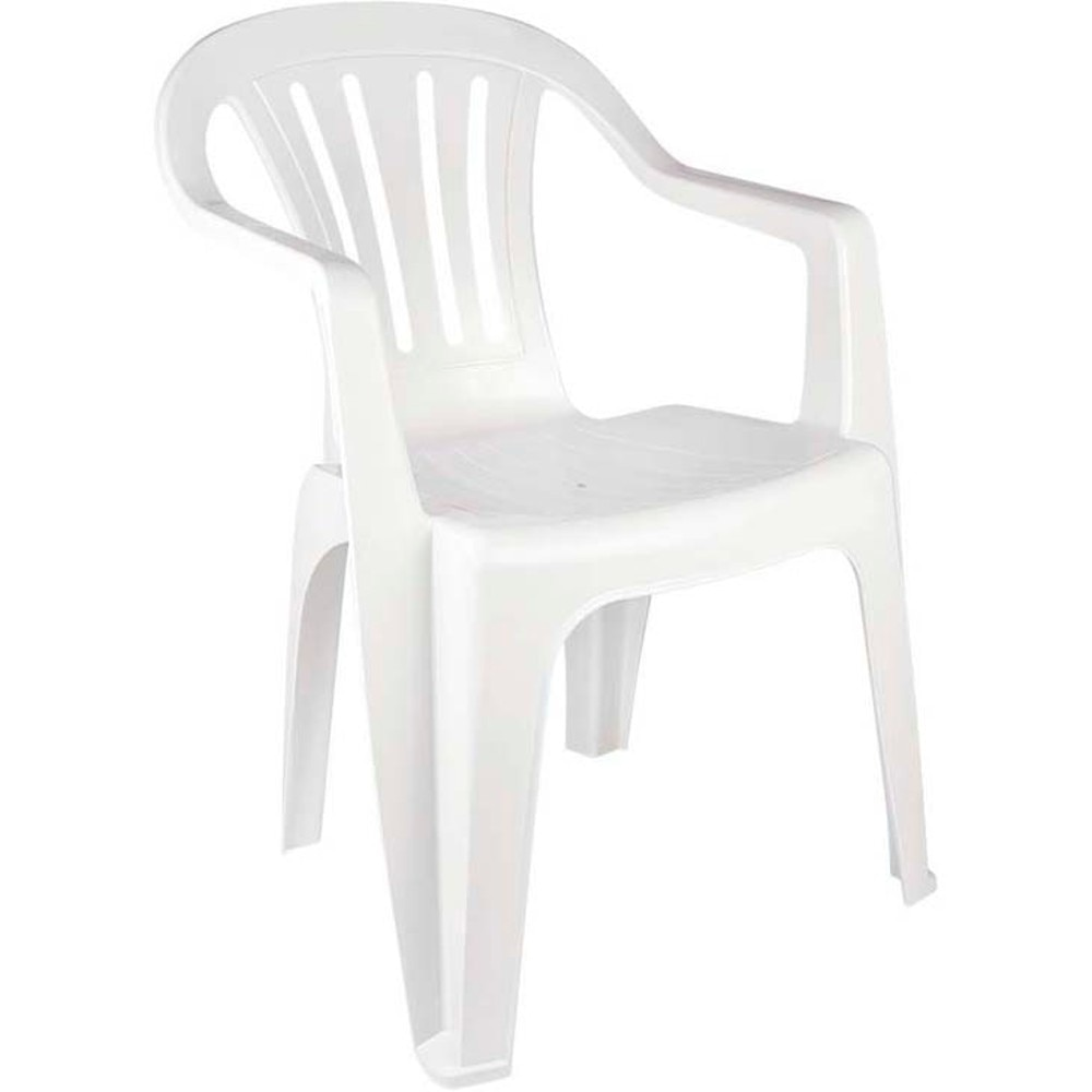 Cadeira Plástica Mor Bela Vista, Branca Cadeira Plástica Mor Bela Vista, Branca
