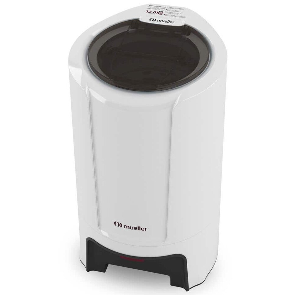 Centrífuga de Roupas Mueller Fit 12,6 Kg de Roupa Molhada Branco, 110 Volts Centrífuga de Roupas Mueller Fit 12,6 Kg de Roupa Molhada Branco, 110 Volts