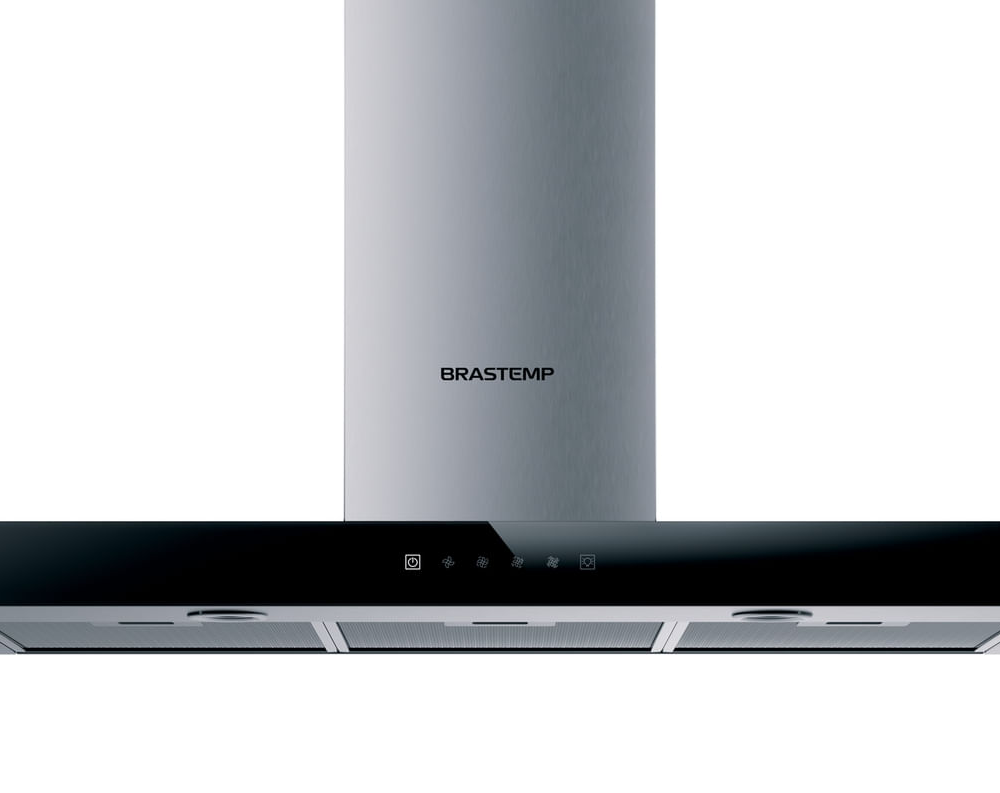 Coifa Tbox Parede Brastemp 90cm Inox - Bae90ar 110V Coifa Tbox Parede Brastemp 90cm Inox - Bae90ar 110V